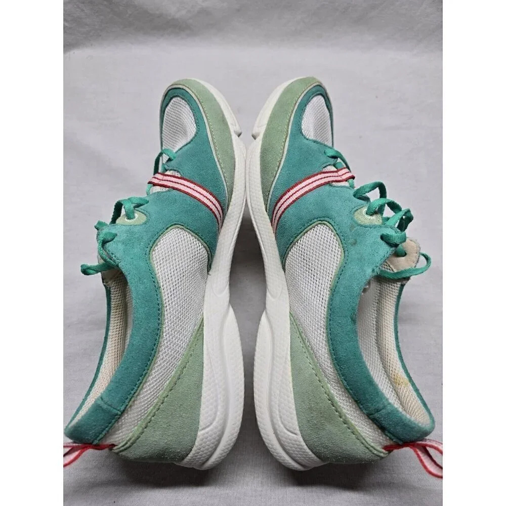 Rockport Walkability Women's Shoes Size 8.5 M White & Turquoise- No Insoles - Picture 10 of 12